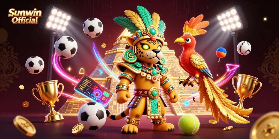 Experience the thrill of betting with Sunwin Official in a vibrant, dynamic casino scene.