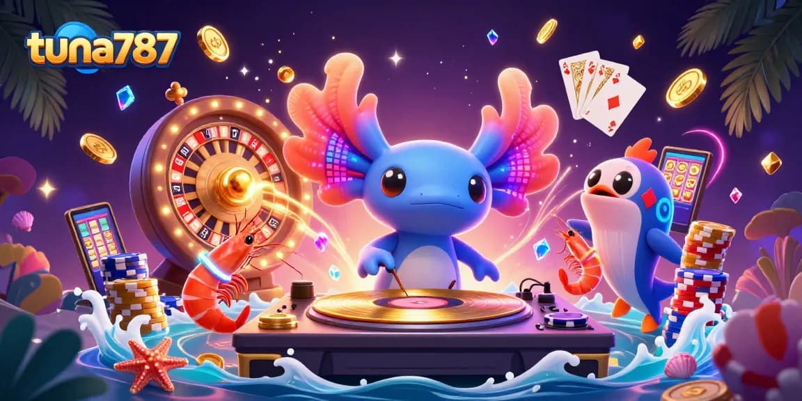 tuna787 menampilkan aksi menghasilkan kemenangan dengan DJ unik dan karakter kasino yang meriah