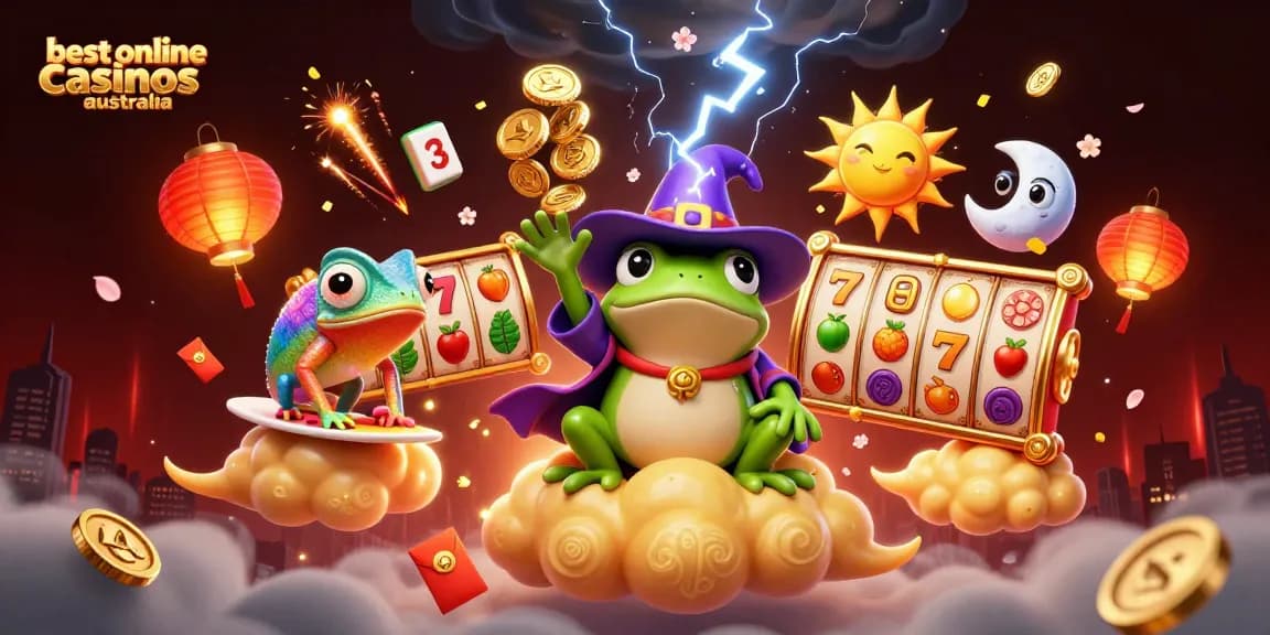 Win big at the best online casinos Australia with vibrant gaming characters and rich details.