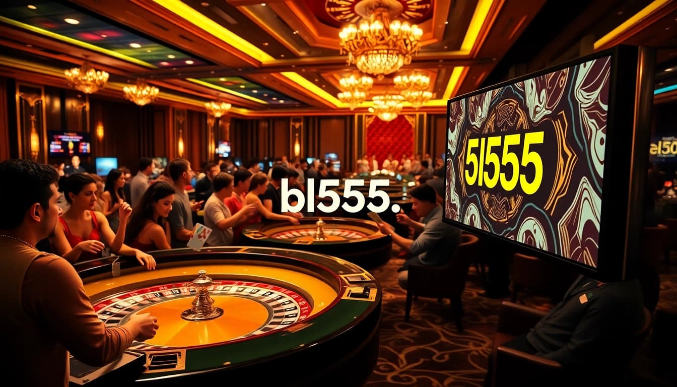 Experience thrilling gaming and innovative design at bl555.design casino tables.