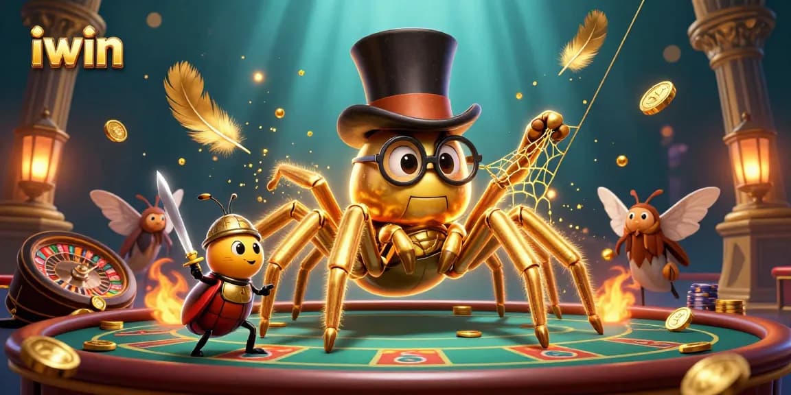 Engage with iwin casino excitement through dynamic gaming action in a vibrant 3D scene.