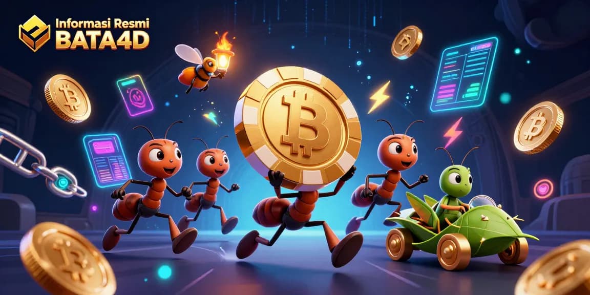 Permainan judi dengan Informasi Resmi BATA4D yang menarik dan penuh warna, menggambarkan semangat petualangan.