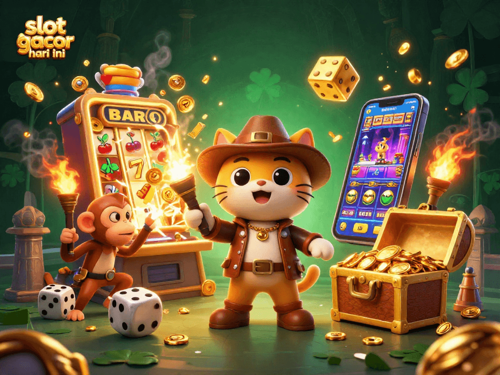 Raih kemenangan dalam permainan slot gacor hari ini dengan ilustrasi kasino yang menakjubkan.