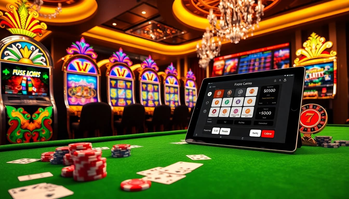 Experience thrilling gameplay at bro138 with high-quality slot machines and vibrant casino elements.