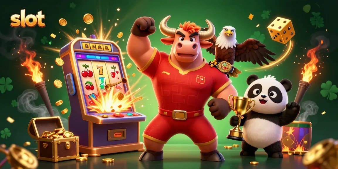 Slot gacor dengan jackpot memukau dan karakter animasi ceria.
