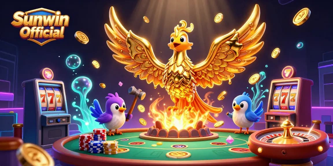 Experience thrilling wins with Sunwin Official at this dynamic casino scene.