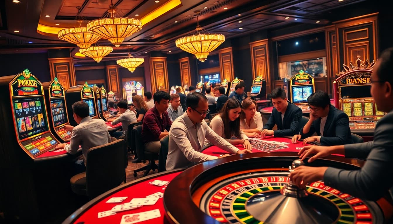 Experience high-stakes casino action with https://impactxoft.com, players engaged in thrilling games.