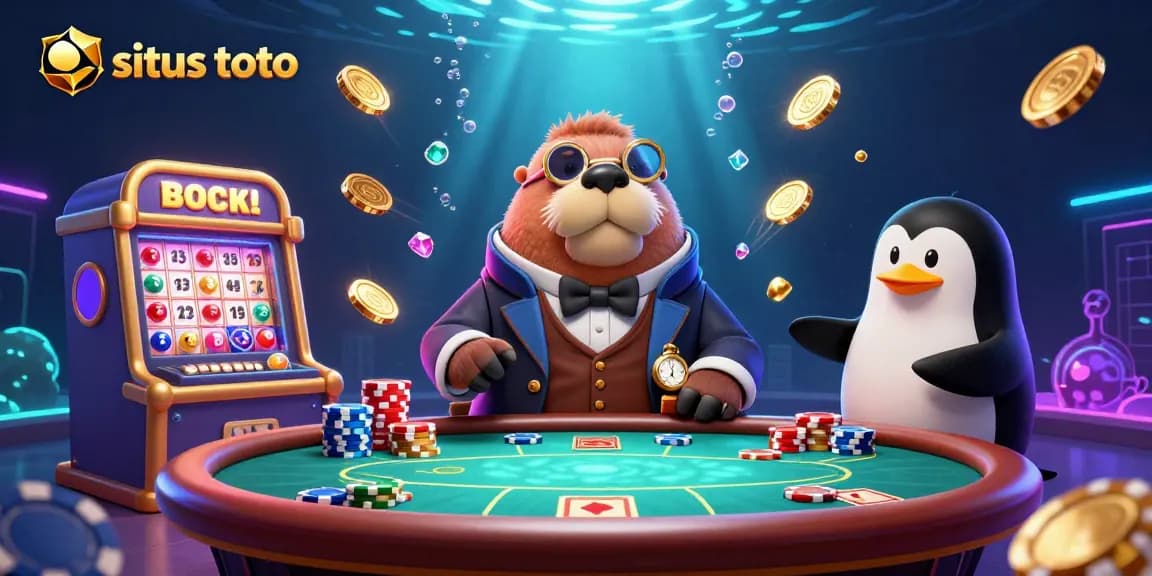 Menangkan hadiah menggunakan situs toto dengan mesin lotere dan bola bernomor berkilau.