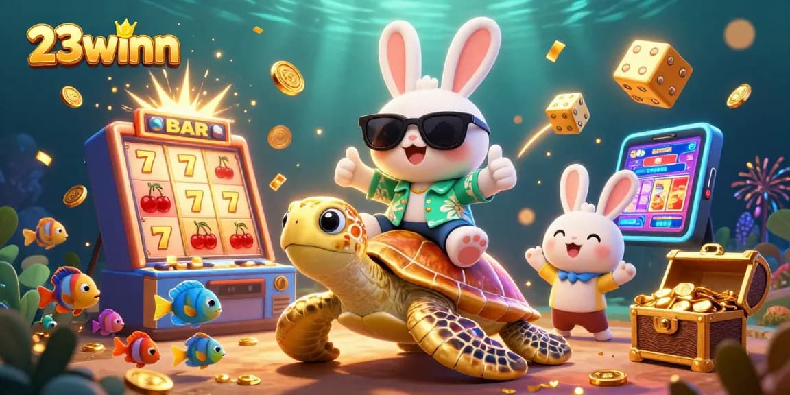 Spin and win at 23winn with vibrant casino games and lucky rabbit adventures
