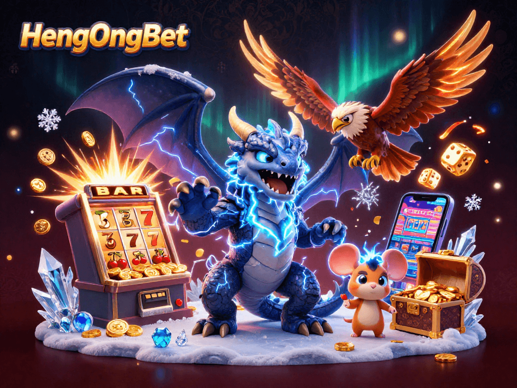 Experience thrilling wins with HengOngBet's magical casino adventure featuring dynamic characters.