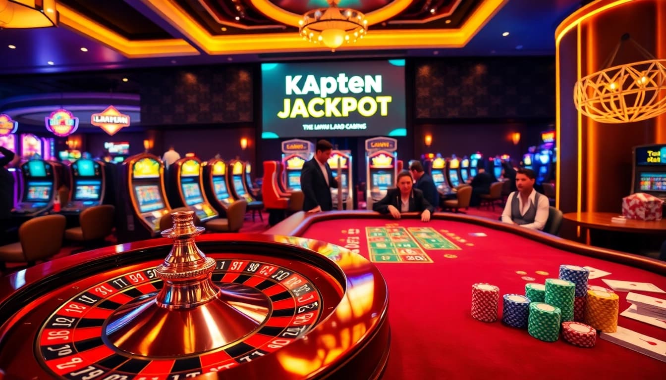 Immerse yourself in the excitement of kaptenjackpot with thrilling casino games and vibrant poker tables.