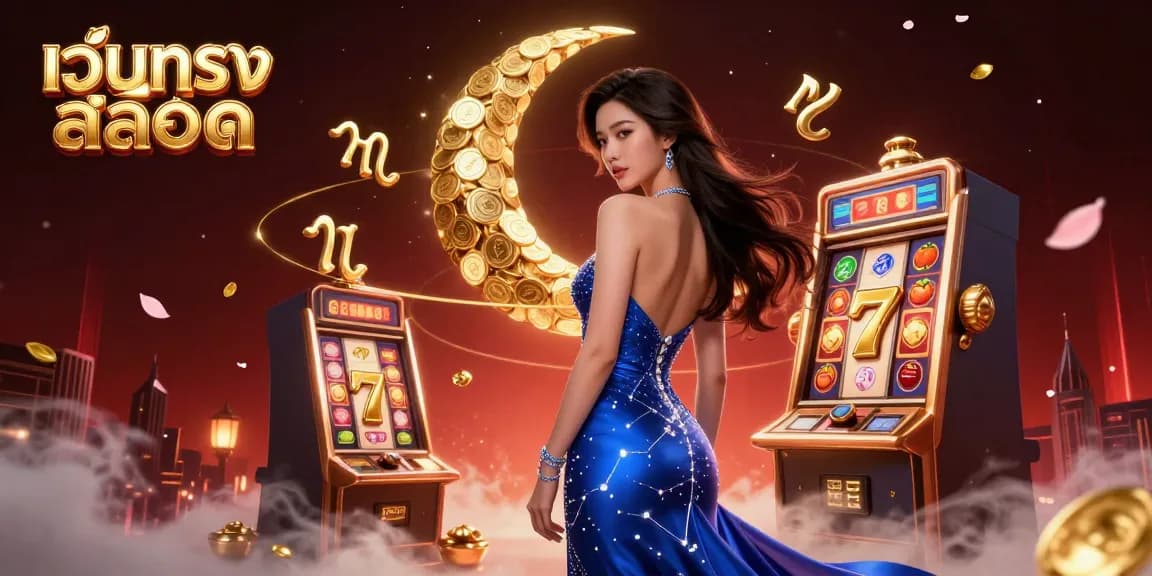 มีส่วนร่วมกับ เว็บตรงสล็อต ในฉากเกมสล๊อตที่ดื่มด่ำแสดงสัญลักษณ์ที่สดใสและตัวละครที่น่าหลงใหล