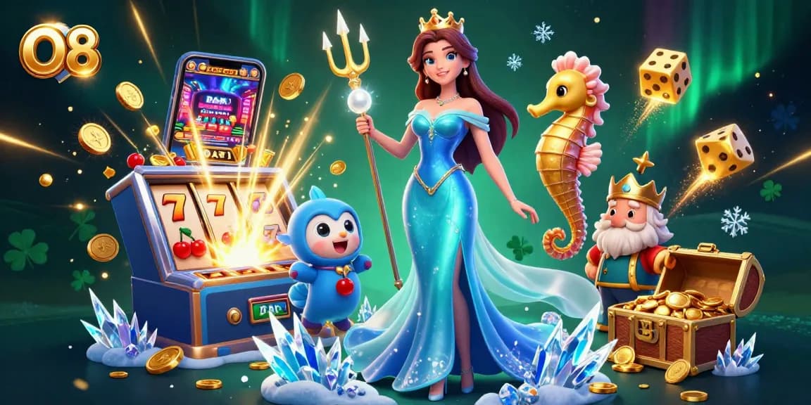 Claim your jackpot with O8 while enjoying dynamic slot gameplay and vibrant casino visuals.