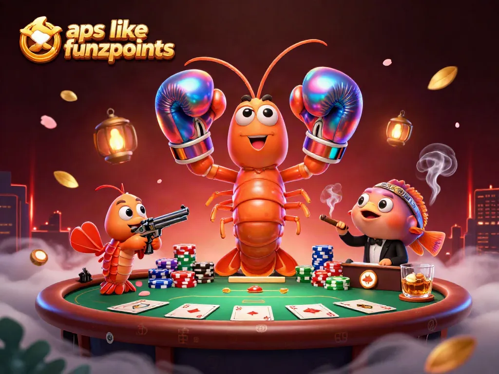 Play games like Funzpoints with vibrant characters in a lively casino setting.