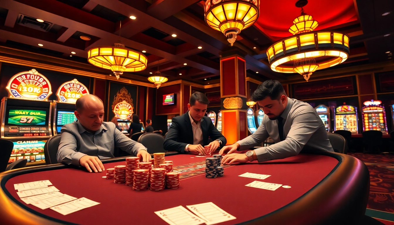 Experience the excitement of gambling at https://www.eejl88888.com/ with vibrant casino visuals showcasing poker and roulette.