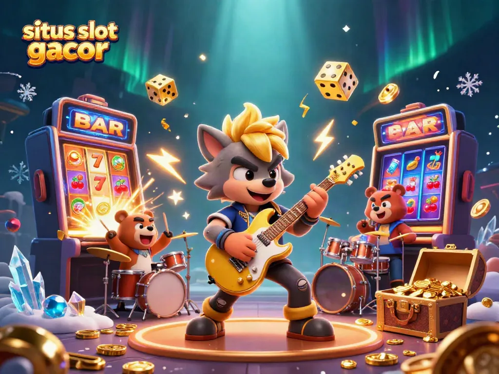 Mengguncang jackpot dengan situs slot gacor, karakter kasino beraksi, petualangan menggembirakan!