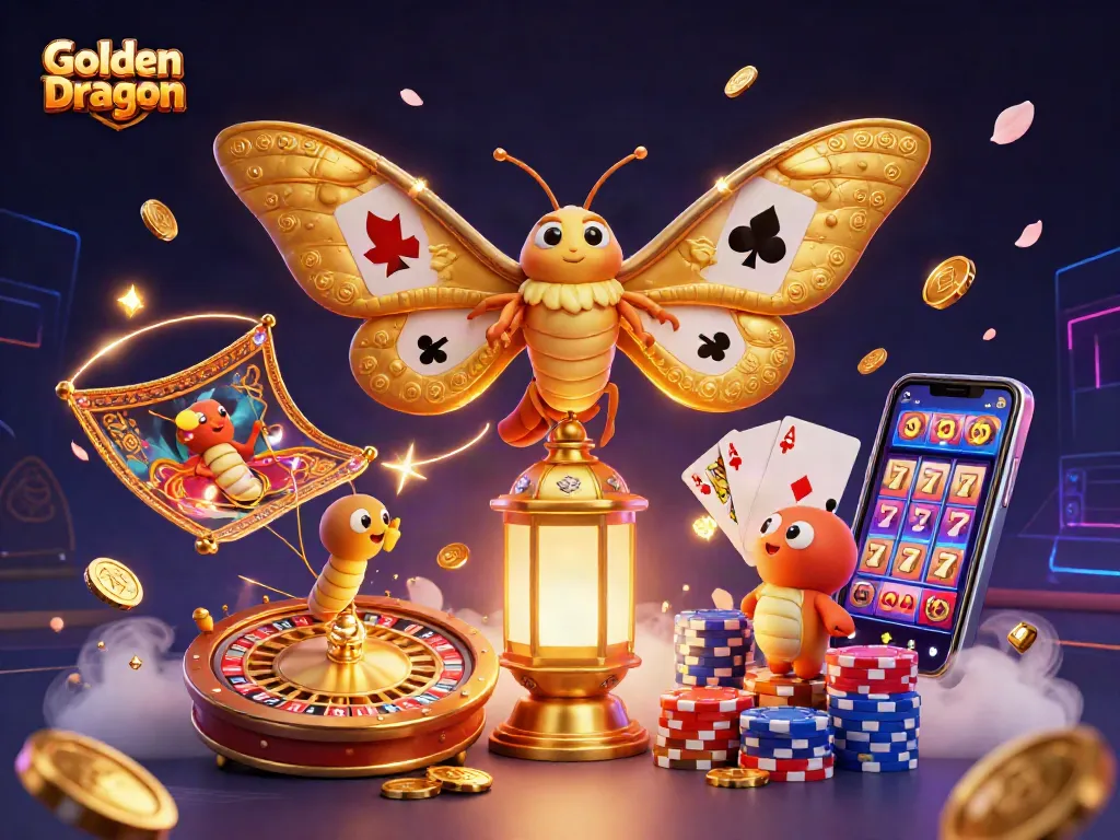 เล่นกับ Golden Dragon พร้อมโบนัสสุดพิเศษในโลกของสล็อตที่มีสีสัน