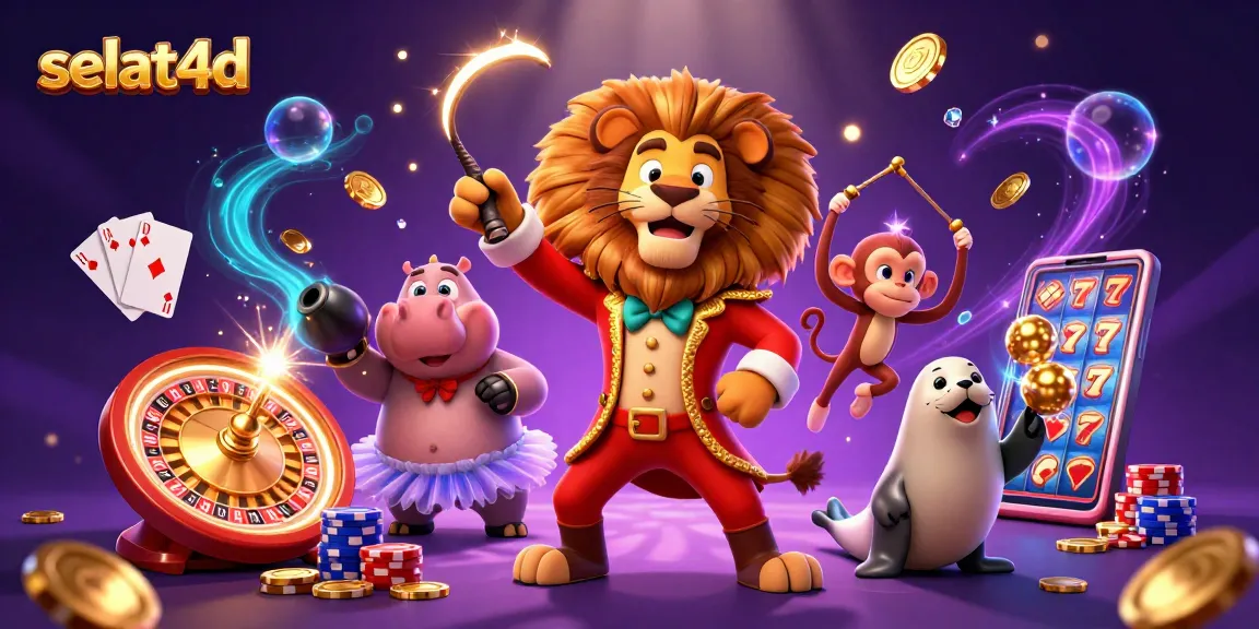 Engage with selat4d's vivid casino experience filled with animation and excitement.