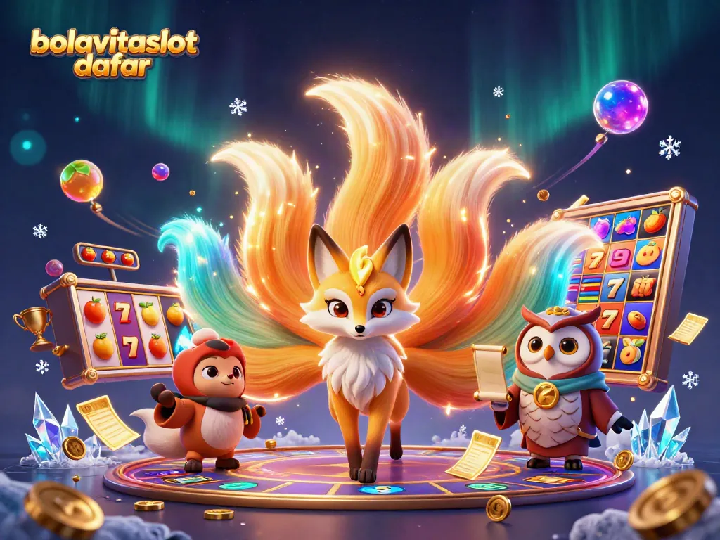 Engage with bolavitaslot daftar featuring colorful spirit characters and dynamic slots elements.