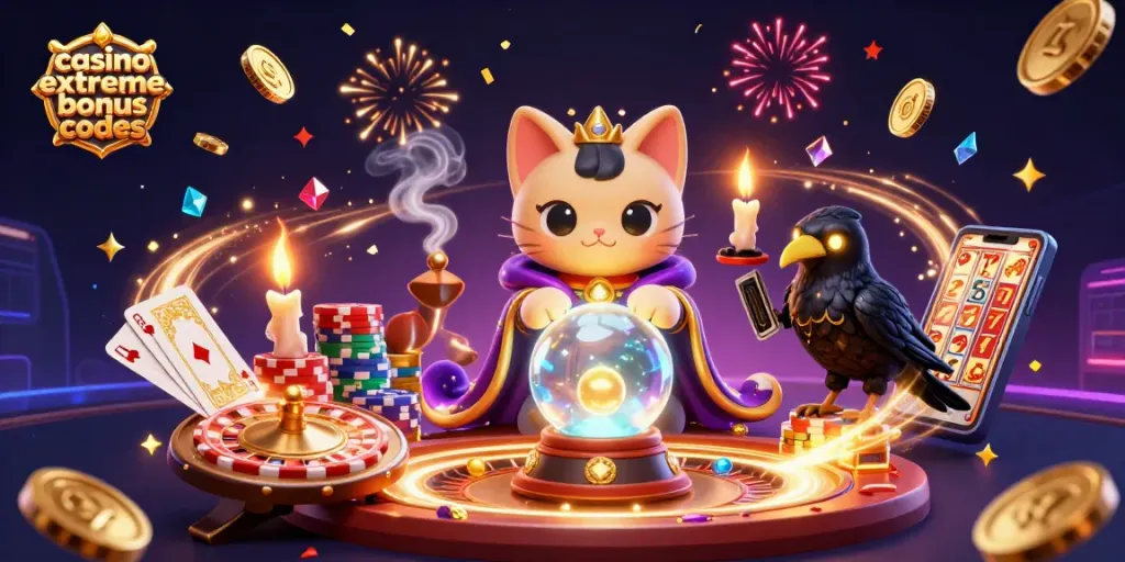 Experience thrilling casino extreme bonus codes with vibrant characters and rich gaming elements.