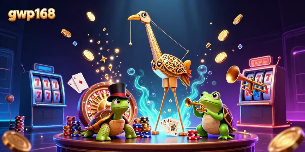 GWP168 menampilkan permainan Slot Online dengan kualitas grafis 3D yang mengesankan.