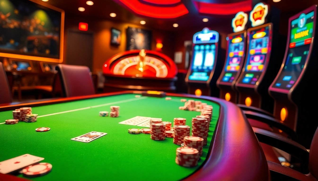 Experience thrilling gameplay at https://okfunb.com/ with vibrant casino visuals and exciting gambling elements.