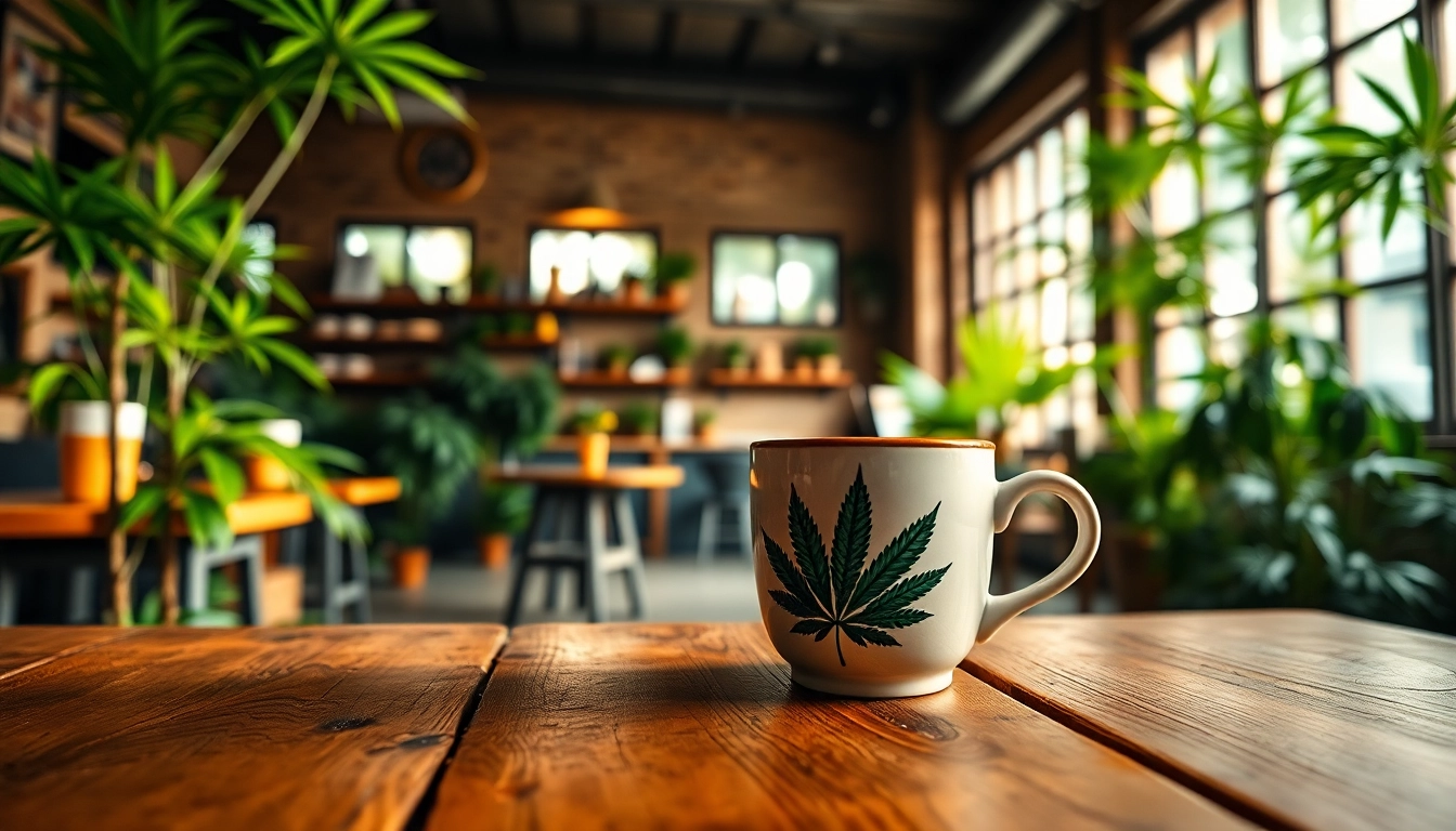 Disfrutar de una deliciosa bebida en Cannabis Coffee Shop lloret de mar, un lugar acogedor y vibrante.